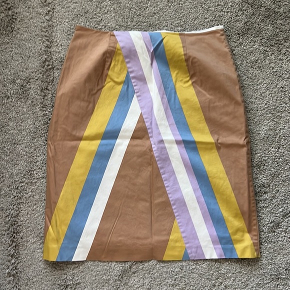 EUC Boden Pencil Skirt Striped - Size 8R - Picture 3 of 6